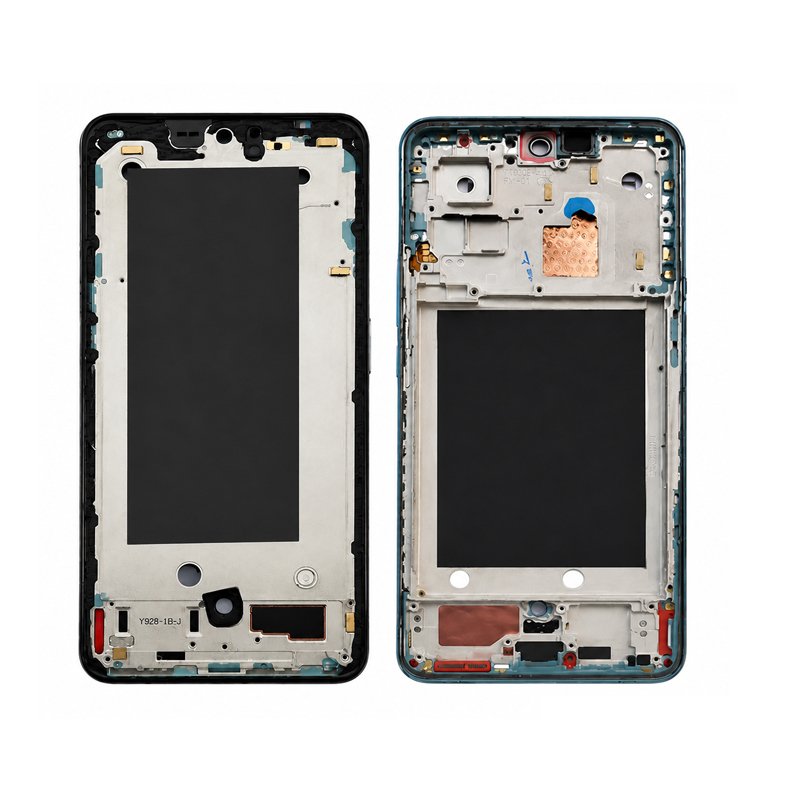 Lcd Frame Middle Chassis for Vivo X60 5G Black